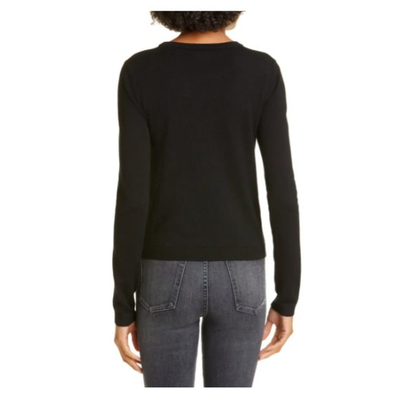 Alice + Olivia | Connie Rainbow Merino Sweater - Picture 3 of 11